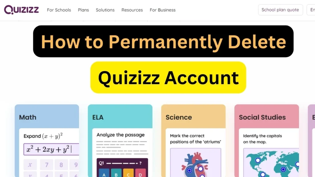 How to Permanently Delete Your Quizizz Account